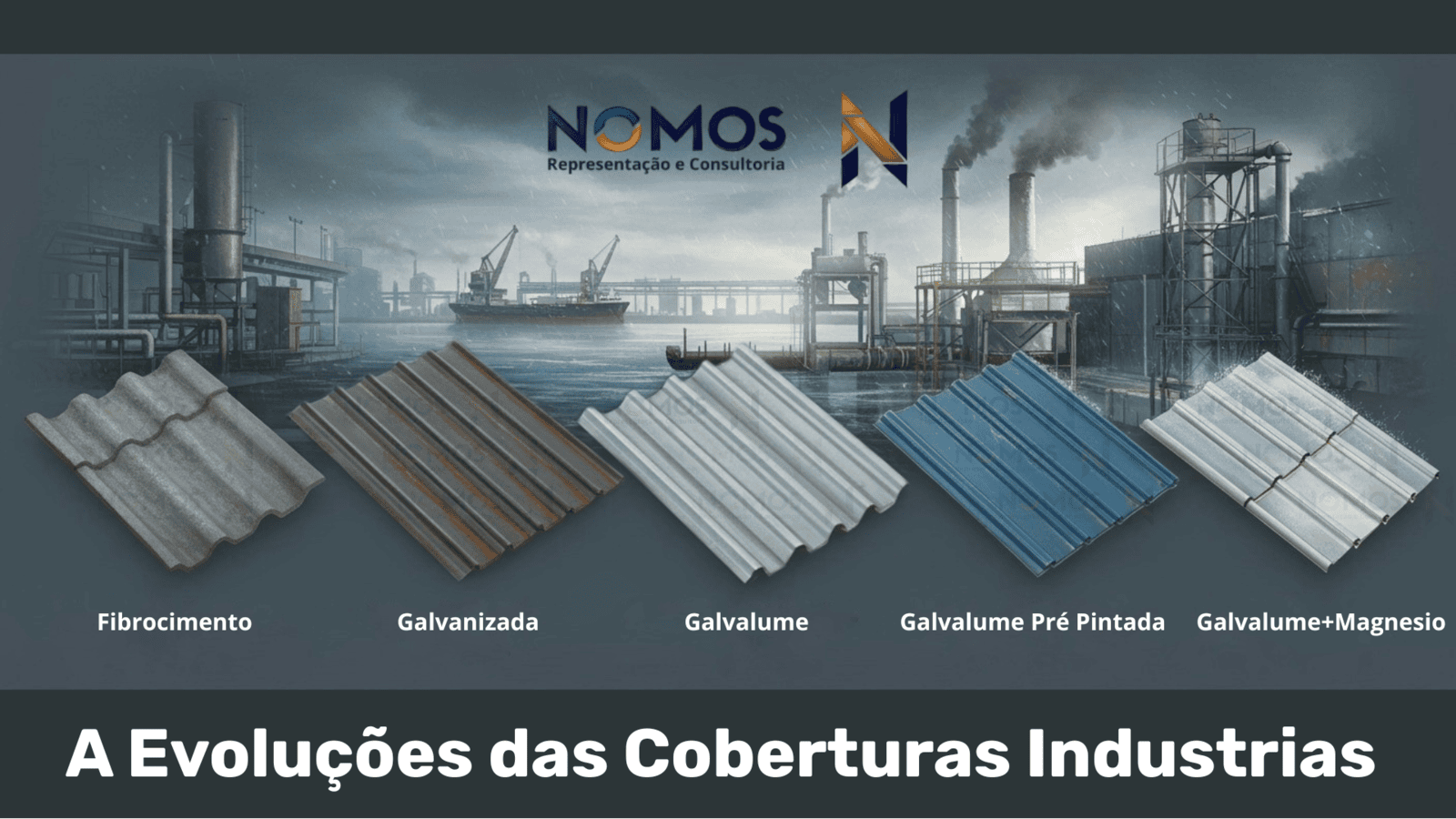 A Evolução das Telhas para Galpões Industriais